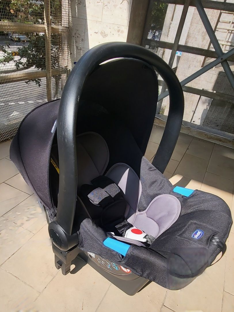 Conjunto carrinho + babycoque + alcofa Chicco