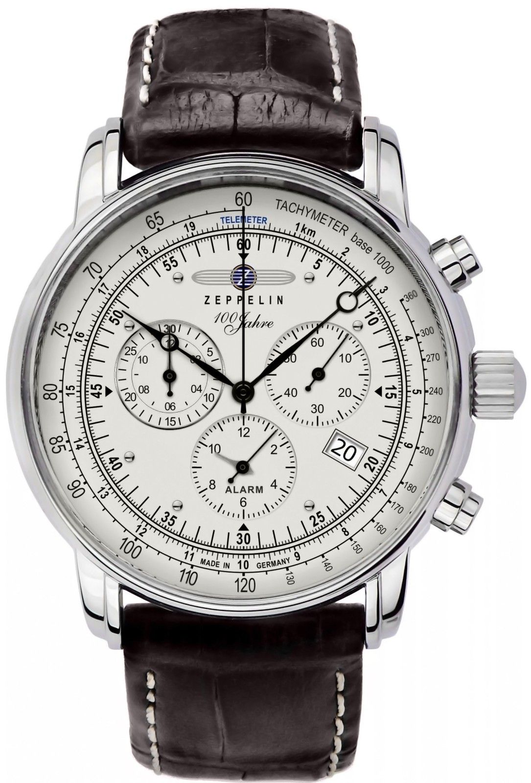 zegarek męski zeppelin 100 yahre 7680-1 + box