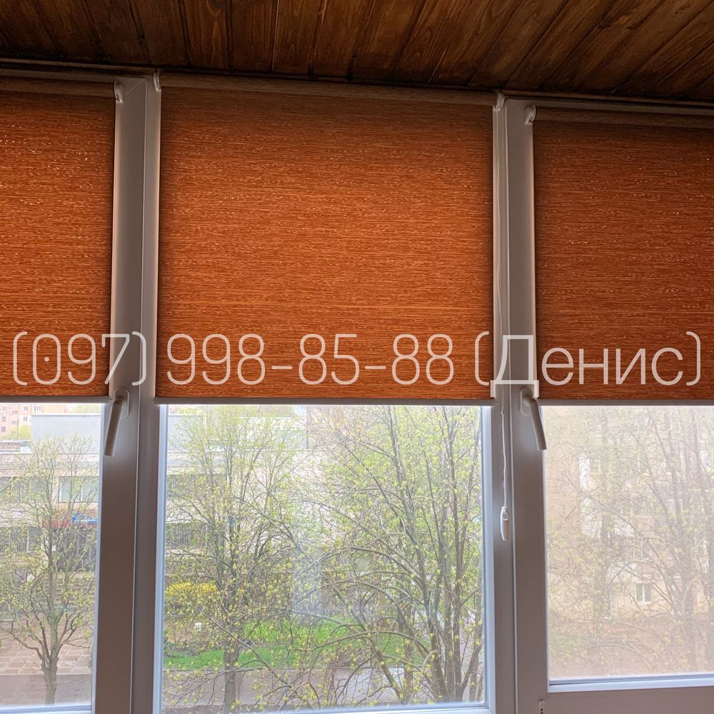 Тканевые Ролеты, Жалюзи, День-Ночь, Рулонные Шторы, Установка