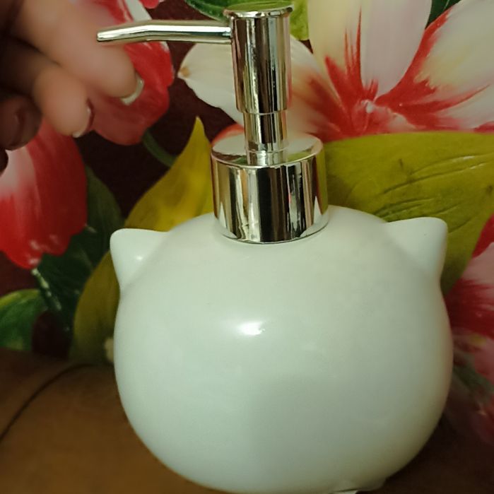 Дозатор для рідкого мила MBM MY HOME Cute Cat, White
Кнопкові
Зас