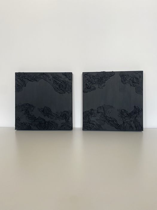 Obraz strukturalny 3d minimalizm nowoczesny abstrakcyjny zara home