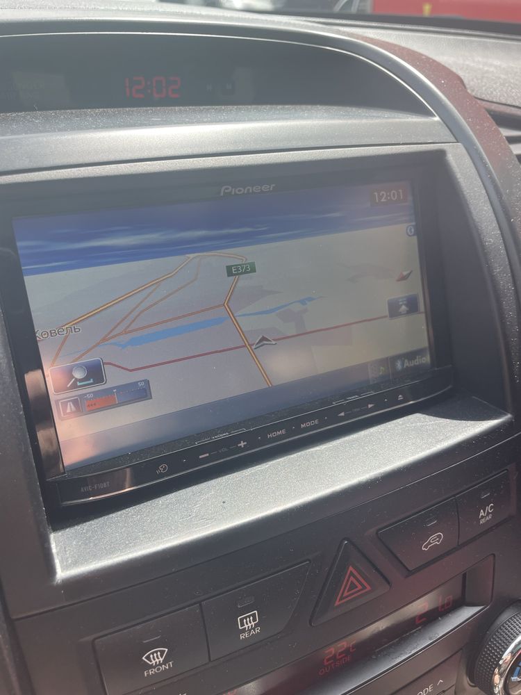 Автомагнітола Pioneer AVIC-F10BT | 2DIN GPS, Bluetooth, USB, CD, iPod