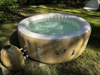 Jacuzzi Bestway Lay-Z-Spa Palm Springs lokalizacja. Okolice Warki.