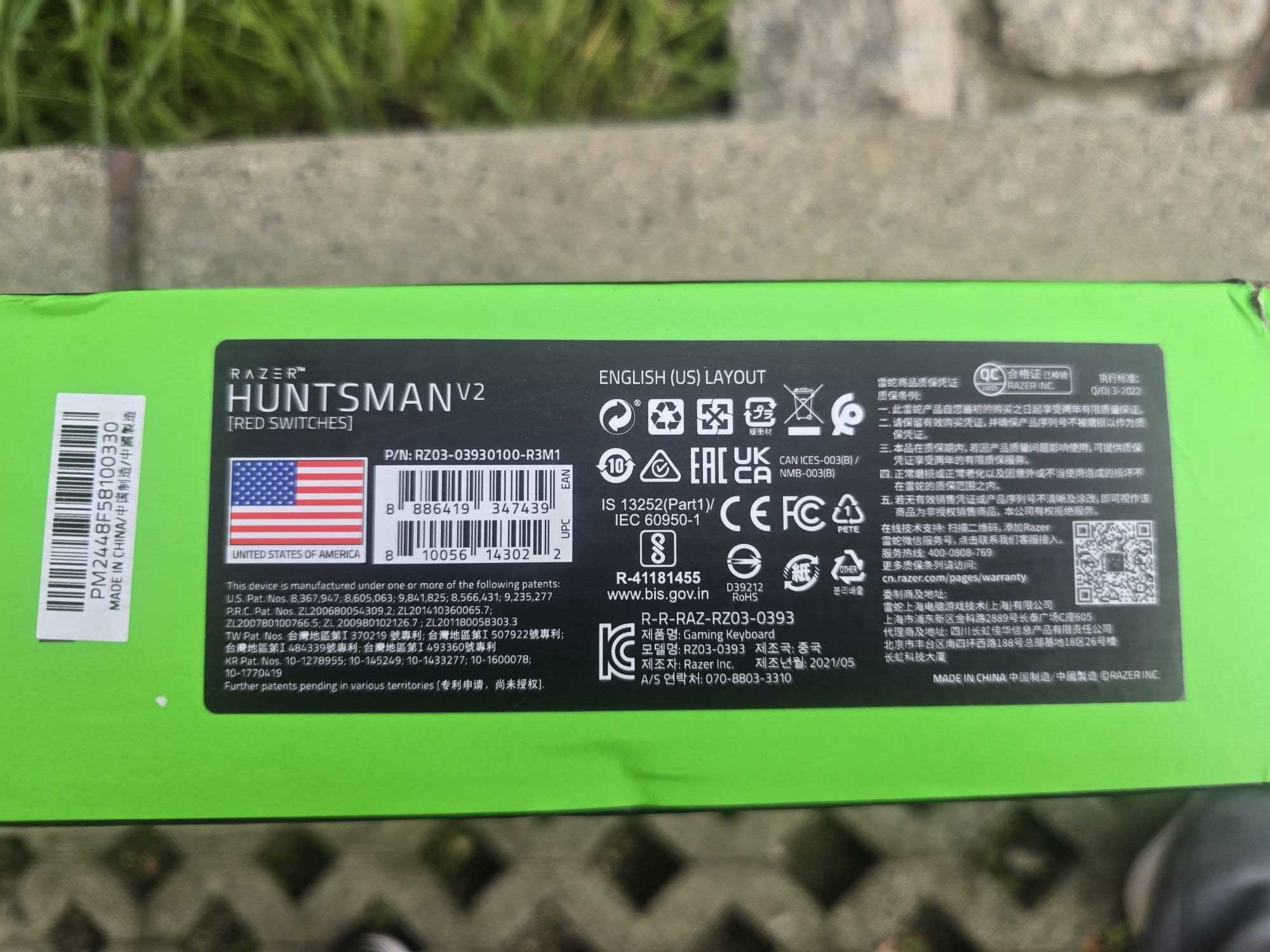 Razer Huntsman V2 Linear klawiatura gamingowa PREMIUM *NOWA*