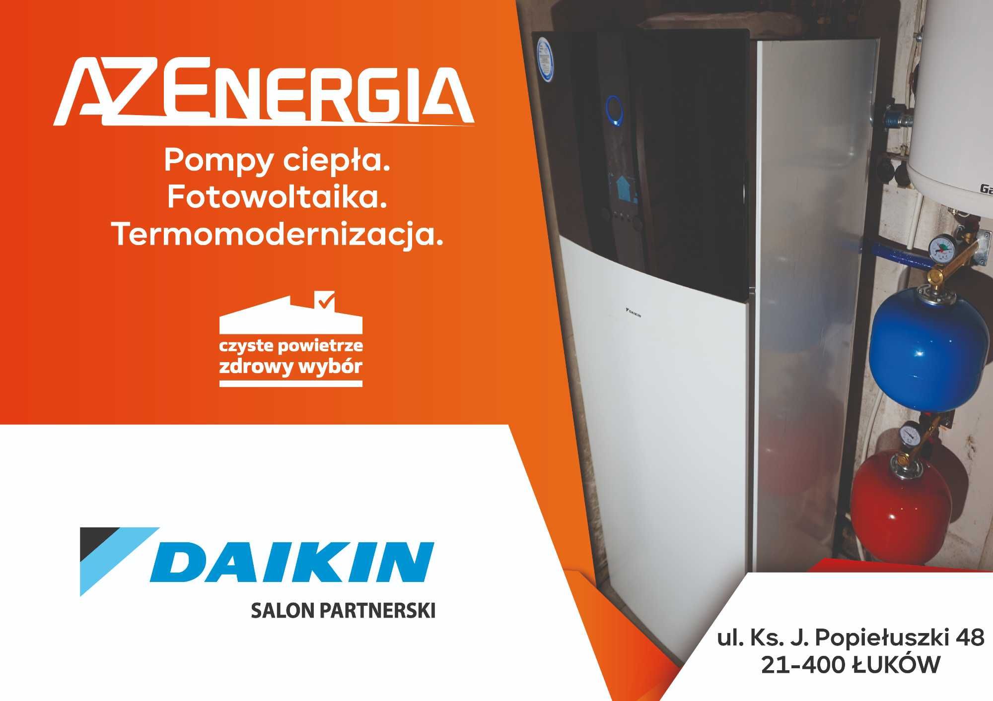 Czyste Powietrze Termomodernizacja Pompa Ciepła - DAIKIN Altherma 3