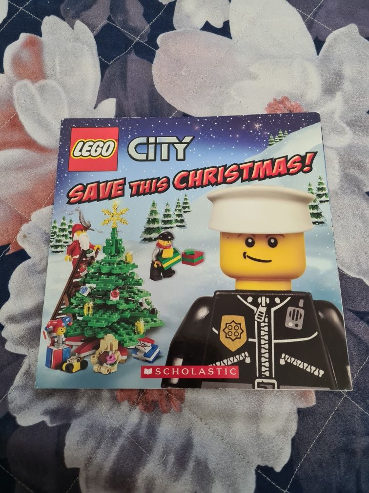 Книга, комікс англійською "Lego city. Save the Christmas"