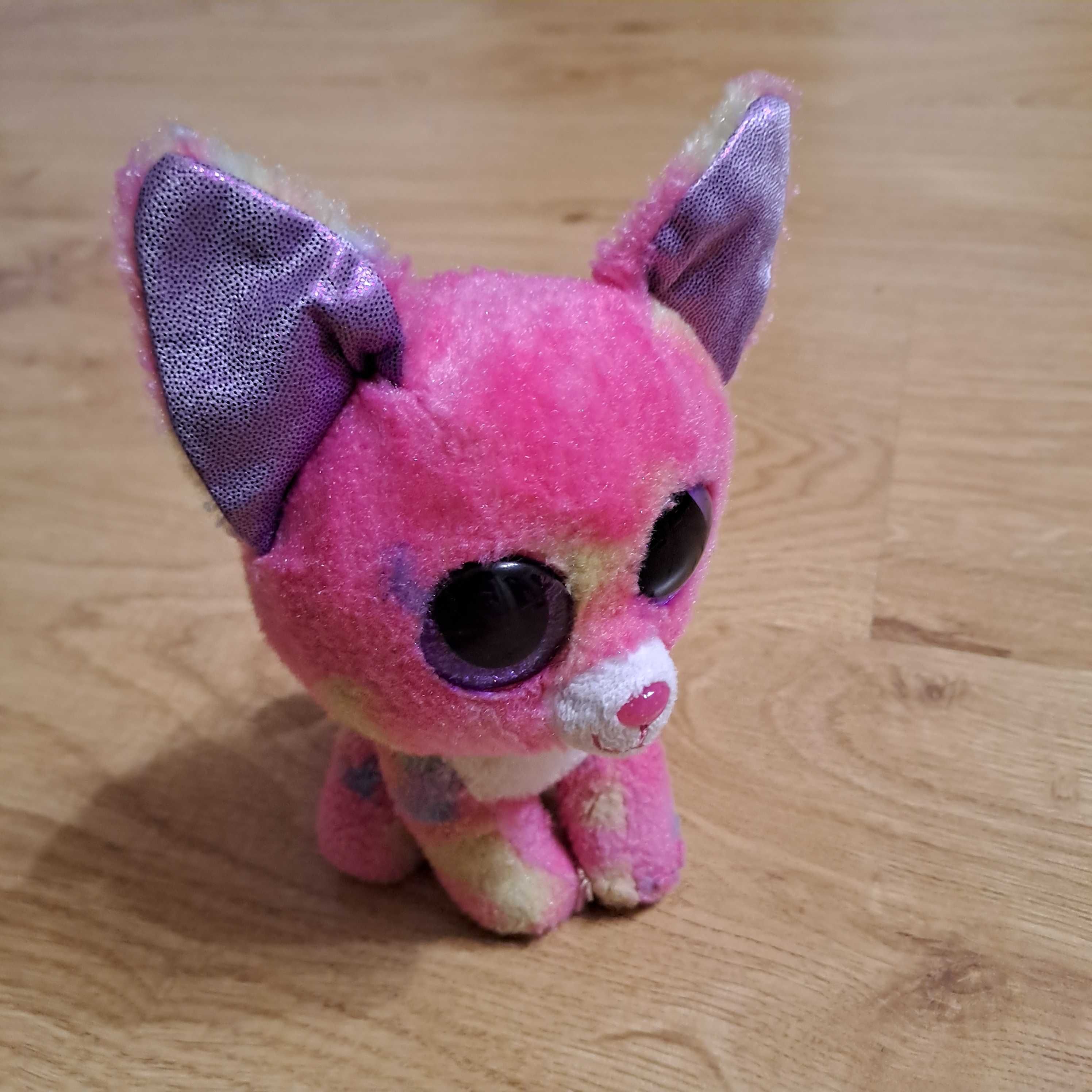 Pluszak Beanie Boos Cancun - Różowy Piesek Chihuahua 15 cm