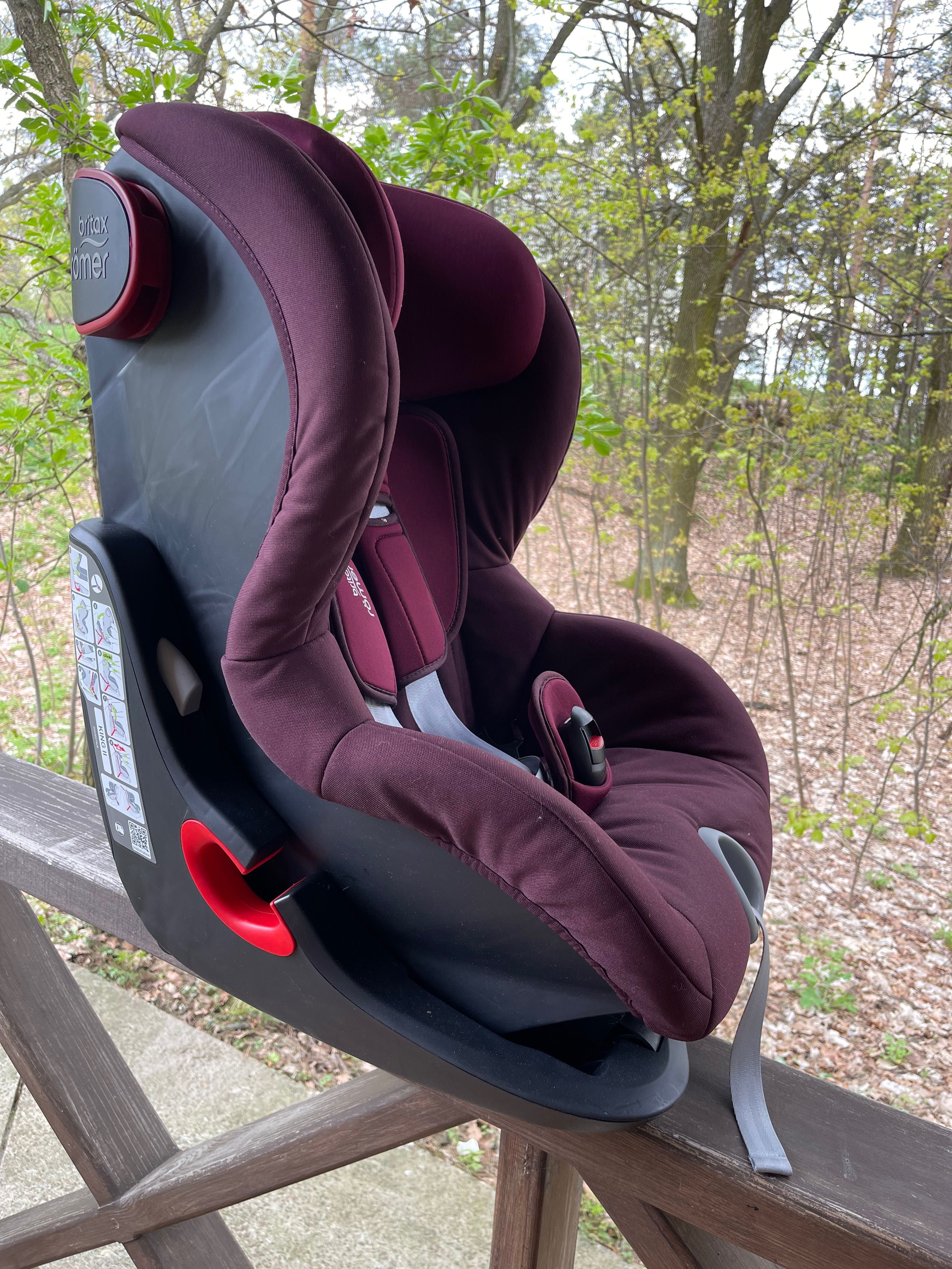 Britax Römer KING II BR (Burgundy Red)