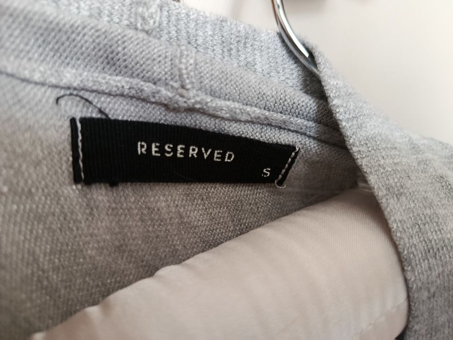 Kardigan, narzutka sweter luźny reserved damski rozmiar S