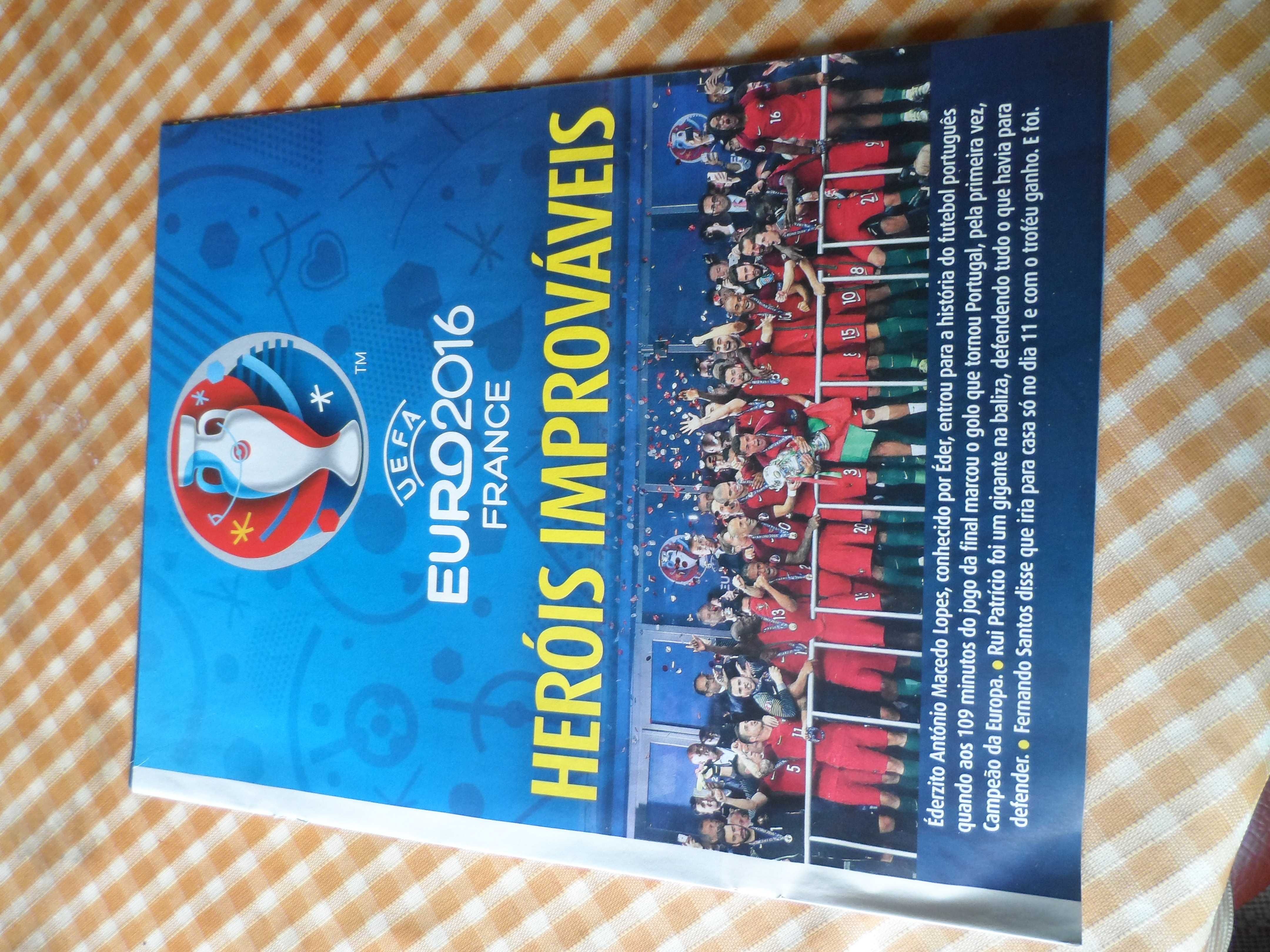 Poster + Revista- CAMPEÕES EUROPEUS Portugal 2016