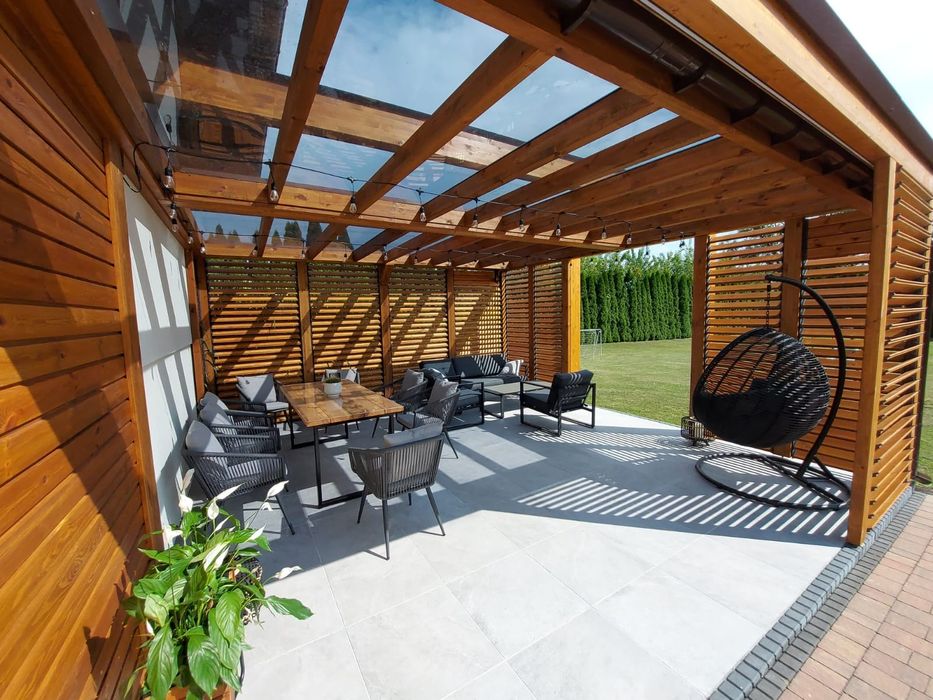 Pergola zadaszenie tarasu