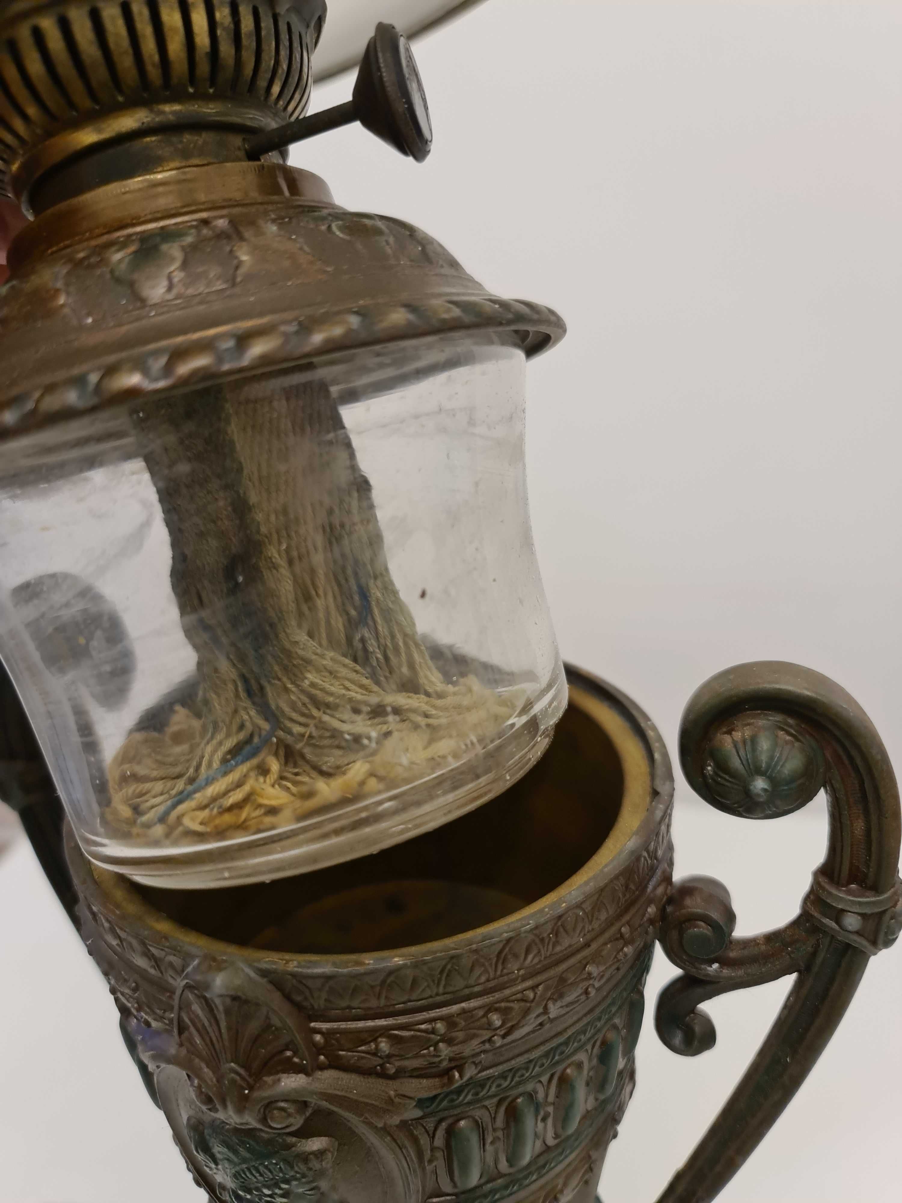 Zabytkowa lampa naftowa Lempereur Bernard - Brevete