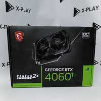 Відеокарта MSI GeForce RTX 4060 Ti VENTUS 2X BLACK 8G OC •Гарантія•