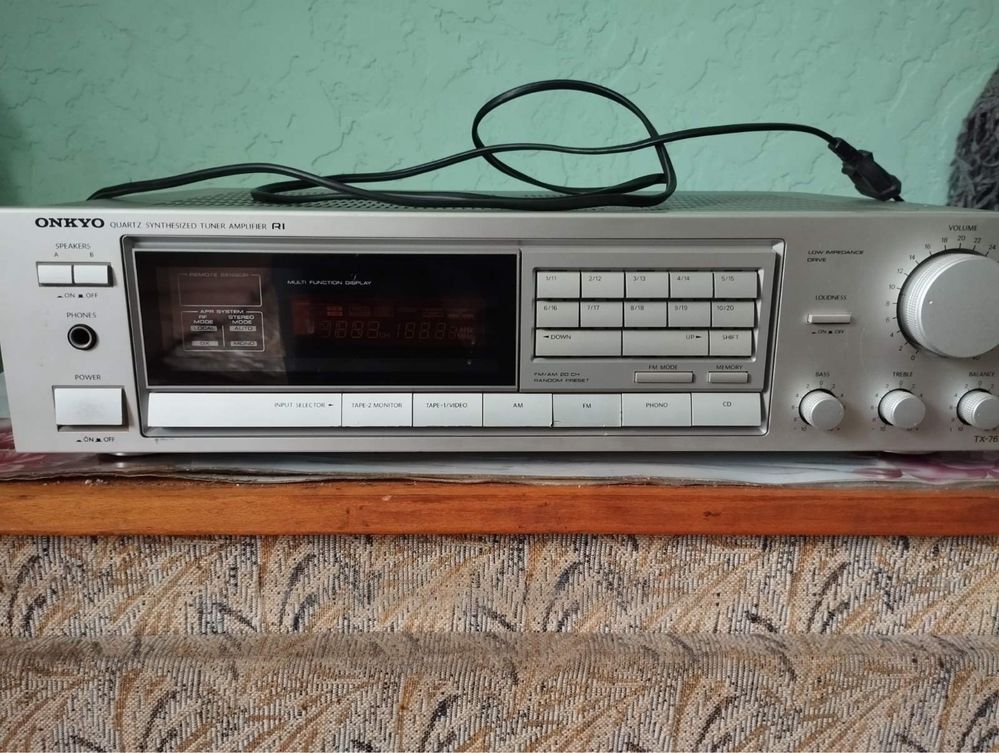 Стерео ресивер/підсилювач ONKYO TX-7620,