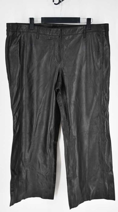 Miękkie skórzane spodnie Bonprix 52