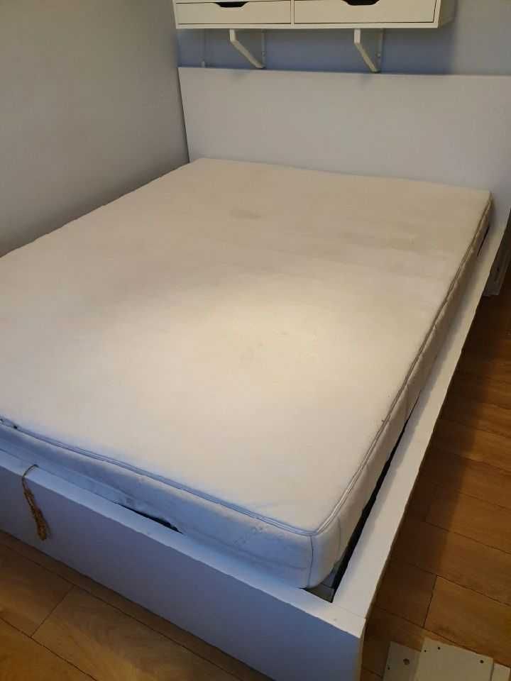 Łóżko IKEA MALM podnoszone z pojemnikiem r.160x200 cm-dowóz gratis