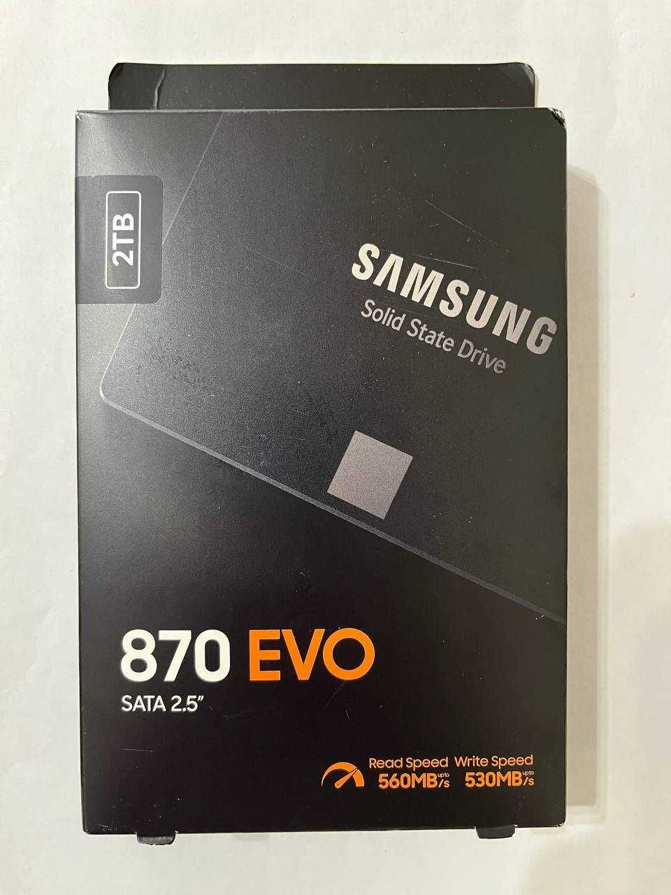 SSD накопичувач Samsung 870 EVO 2 TB (MZ-77E2T0BW)