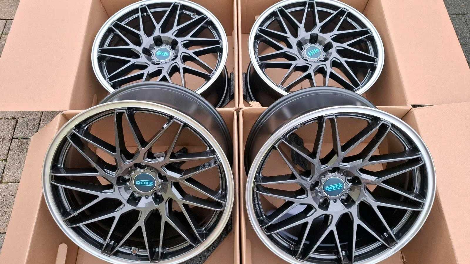 [56] 19 Cali 5x112 NOWE Felgi aluminiowe Dotz Seat Alhambra Tarraco