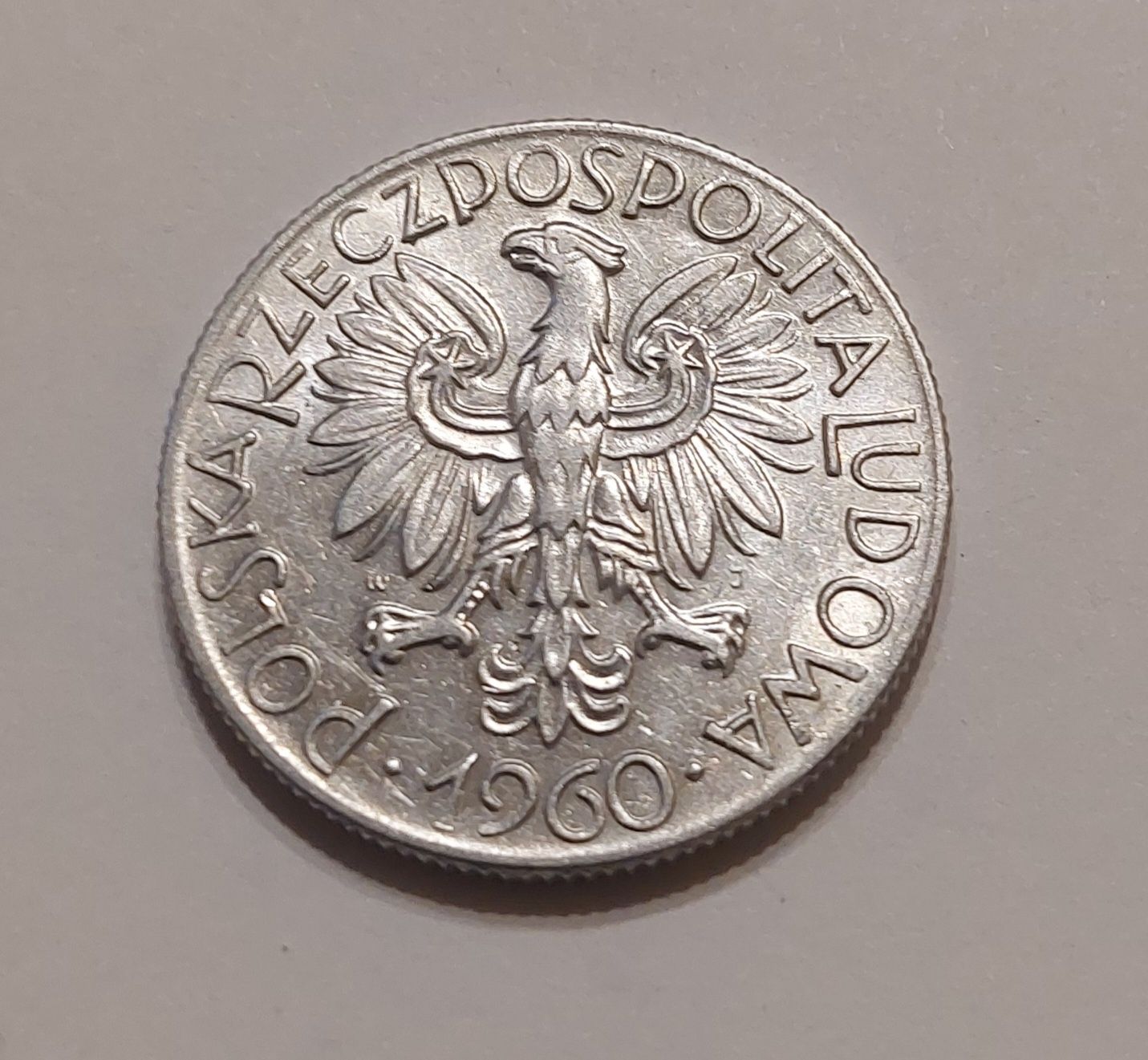 5 złotych 1960 - Rybak  [#447]