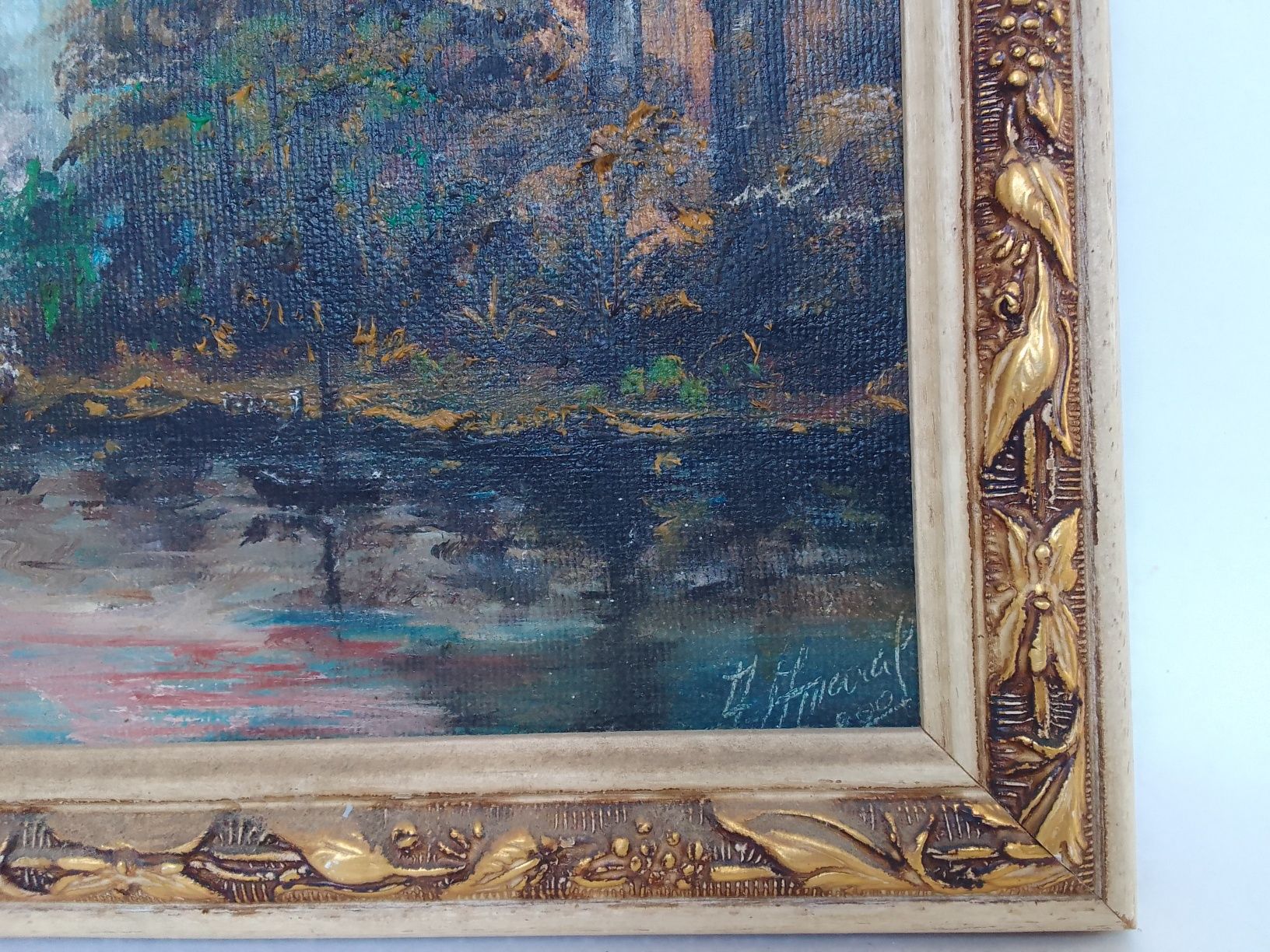 Quadro, pintura a óleo