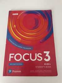 Fokus 3 książka podręcznik pearson second edition b1/b1+