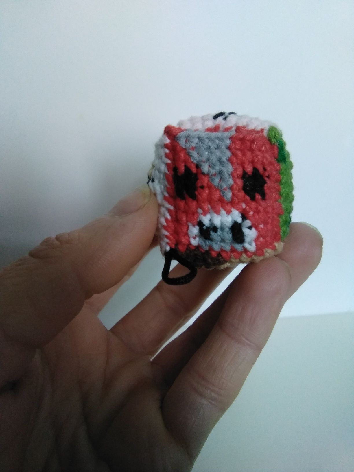 Brelok breloczek zawieszka Minecraft na szydełku