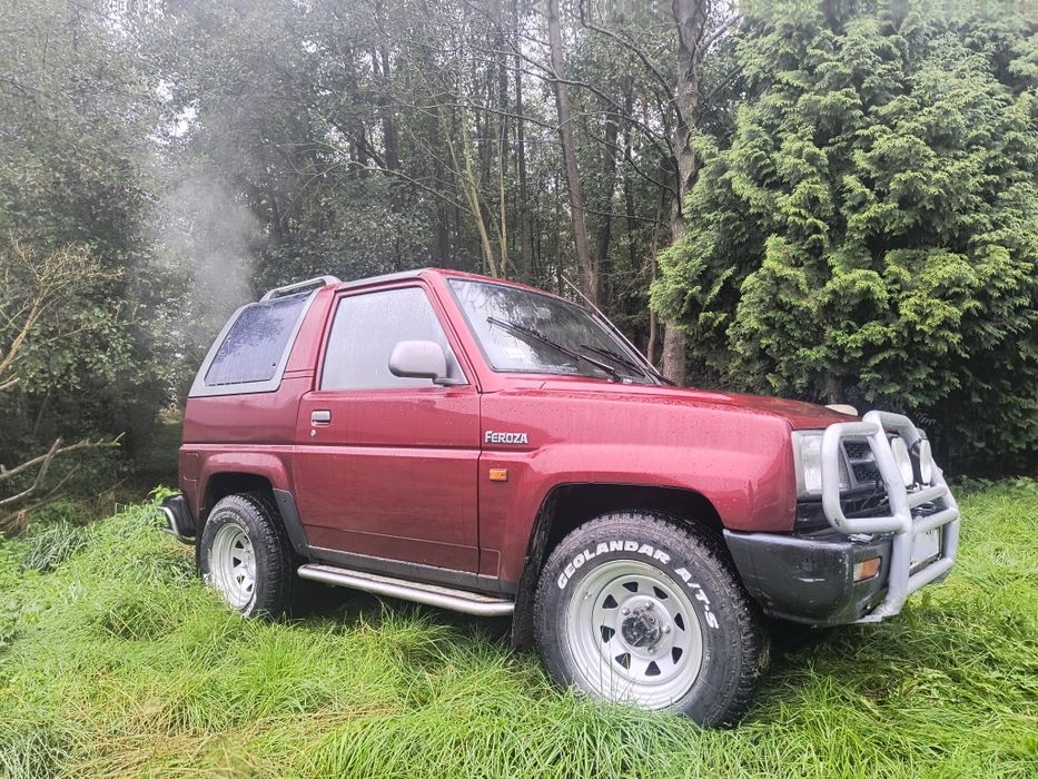 Daihatsu Feroza 1.6 16V wersja FUN   zdrowa i sprawna z LPG ...HAK