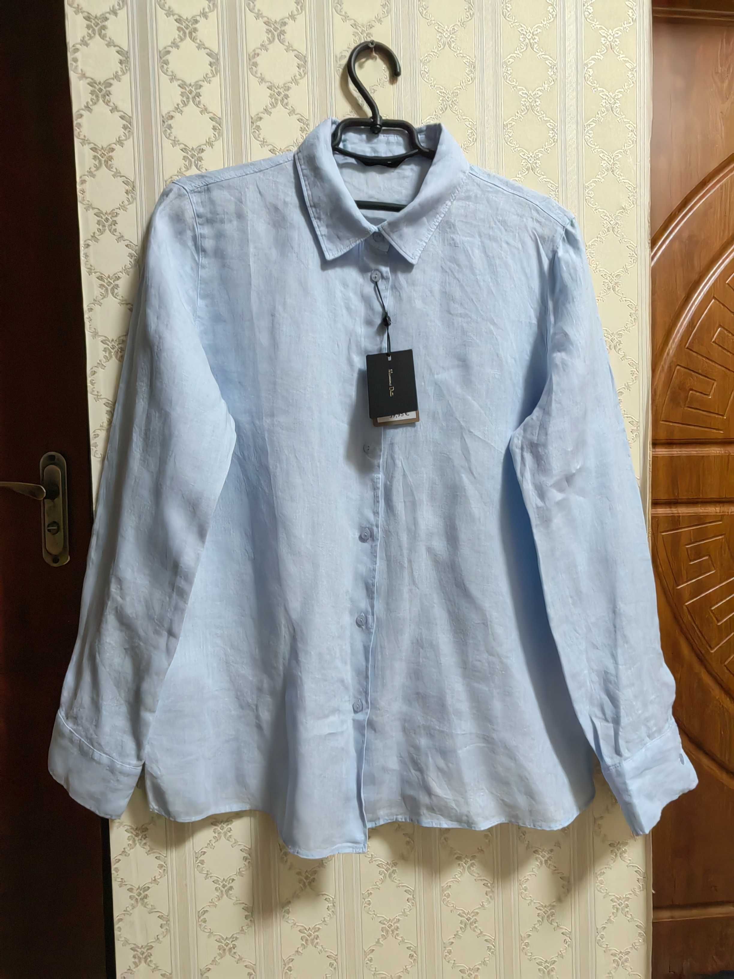 Рубашка льняная Massimo Dutti