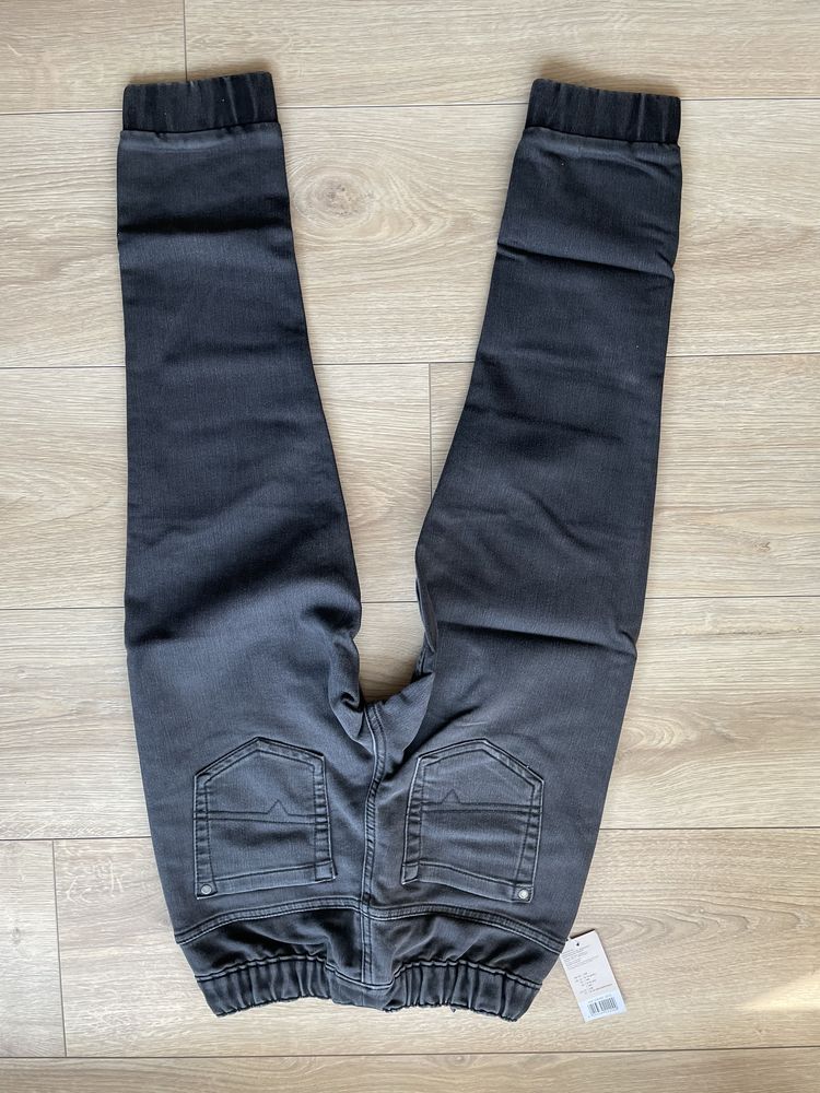Pepperts nowe spodnie jeansowe dzins joggery 140 lidl