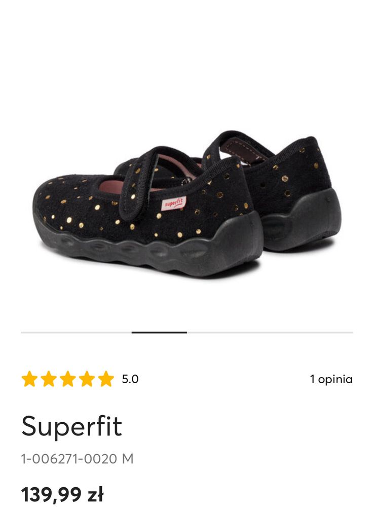 Kapcie Superfit r. 23