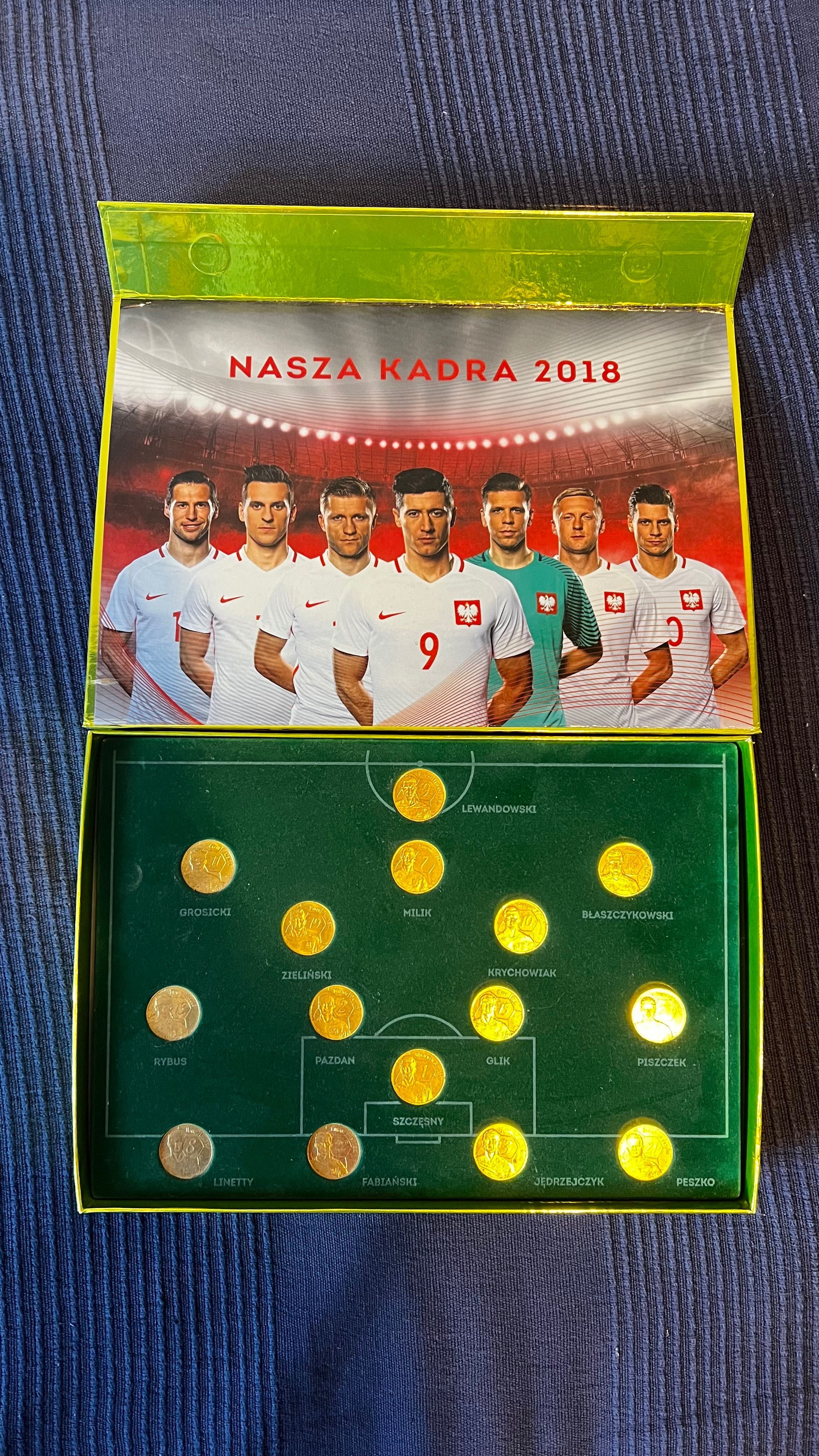 Monety kolekcjonerskie PZPN, Reprezentacji Polski MŚ 2018 Rosja