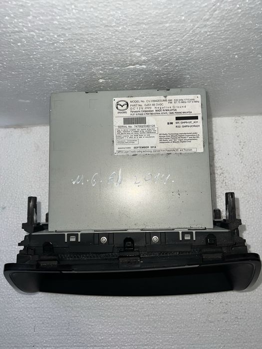 Магнітола Mazda CX-5, Автомагнітола Mazda 6 GJ, магнітола мазда СХ-5