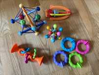 Zestaw zabawek dla maluchów Fat Brain Toys i Manhattan Toys