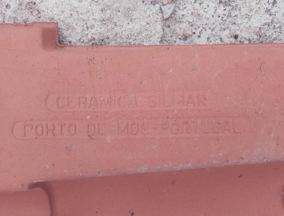 Telhas "Cerâmica Silmar, Porto de Mós-Portugal"