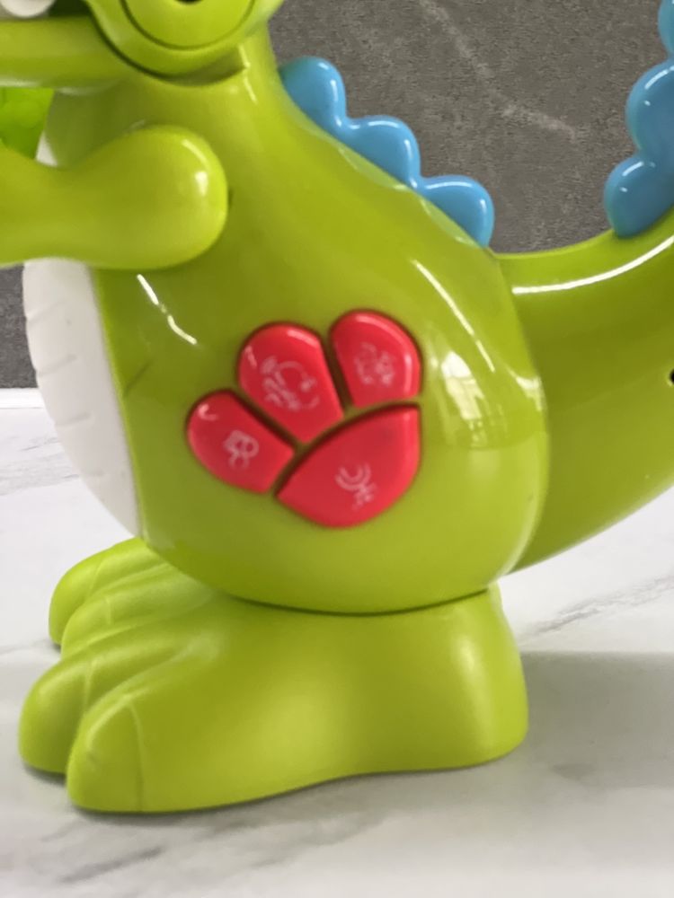 Інтерактивний музичний динозавр іграшка