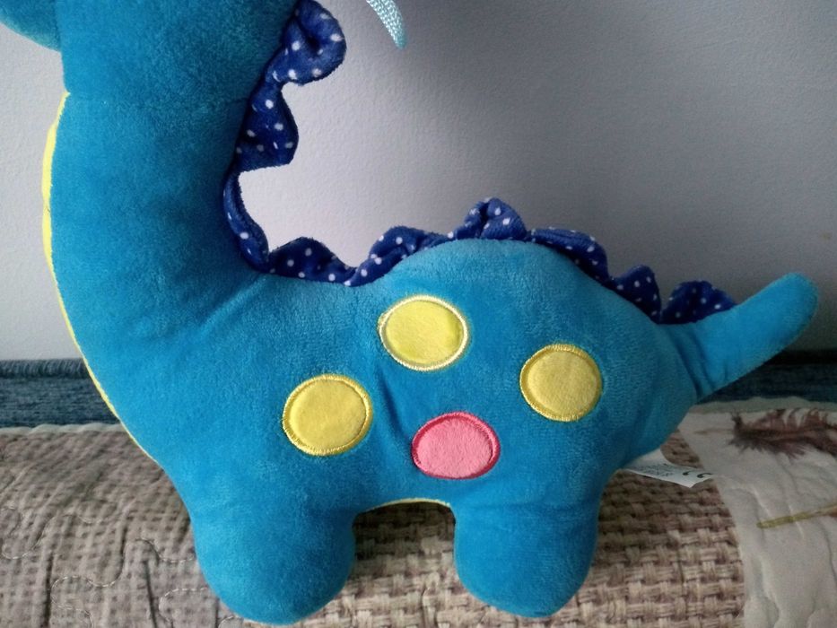 Maskotka pluszowa niebieski Dinozaur