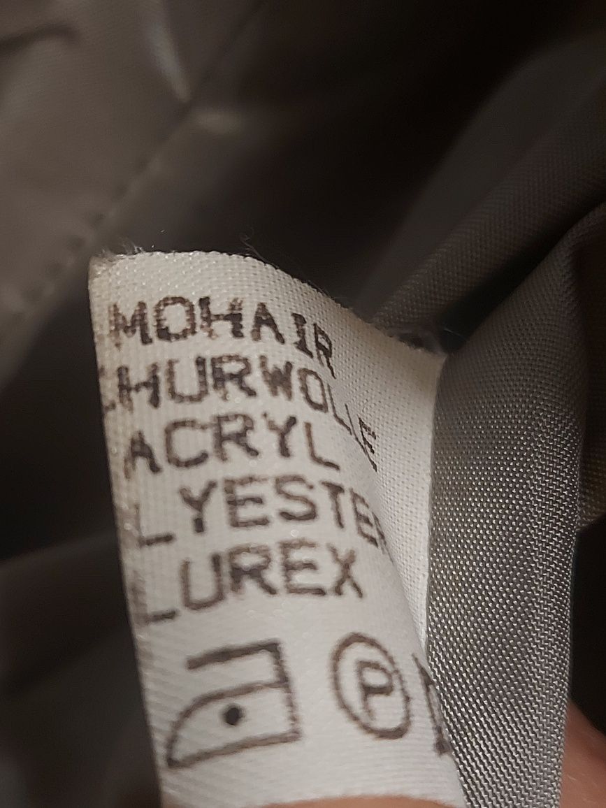 Marynarka z wełny i moheru r.40
