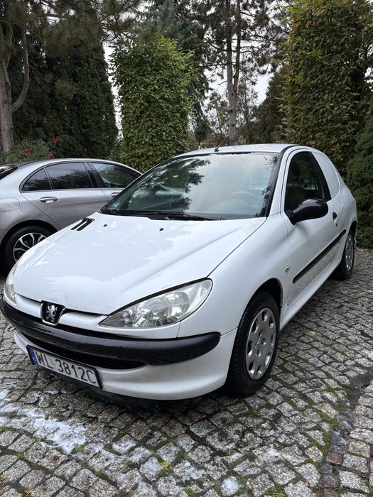 Peugeot 206 1.4 HDI bardzo oszczędny 4,5l na dojazdy 2008 dwa miejsca