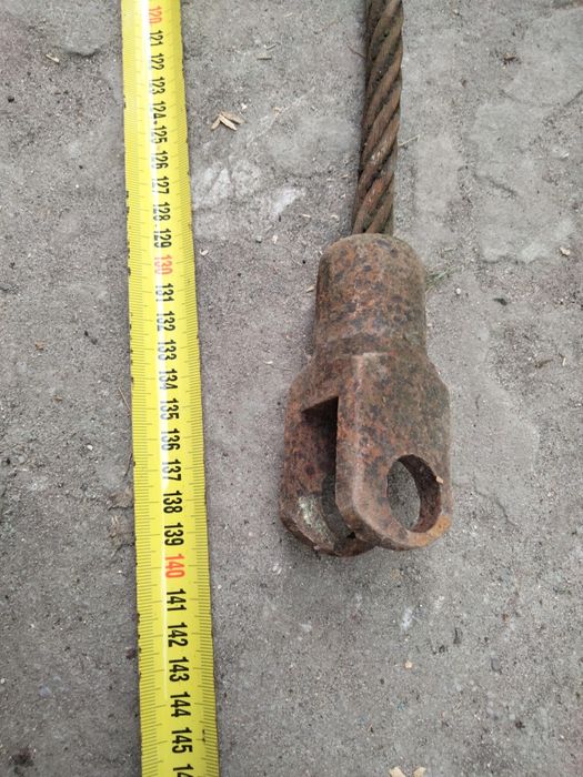 Сталевий трос, канат, буксирувальний.