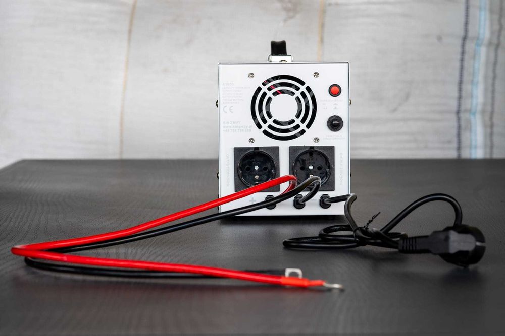 Nowy ZASILACZ Awaryjny Pieca POMPY CO Czysty Sinus PRO 1000W 12 VOLT