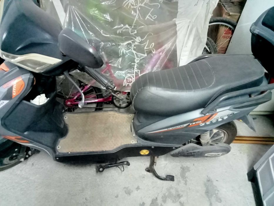 Mota elétrica bateria avariada