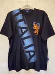 Nowy t-shirt bluzka męska z krótkim rękawem granatowa  bawełna 42 XL