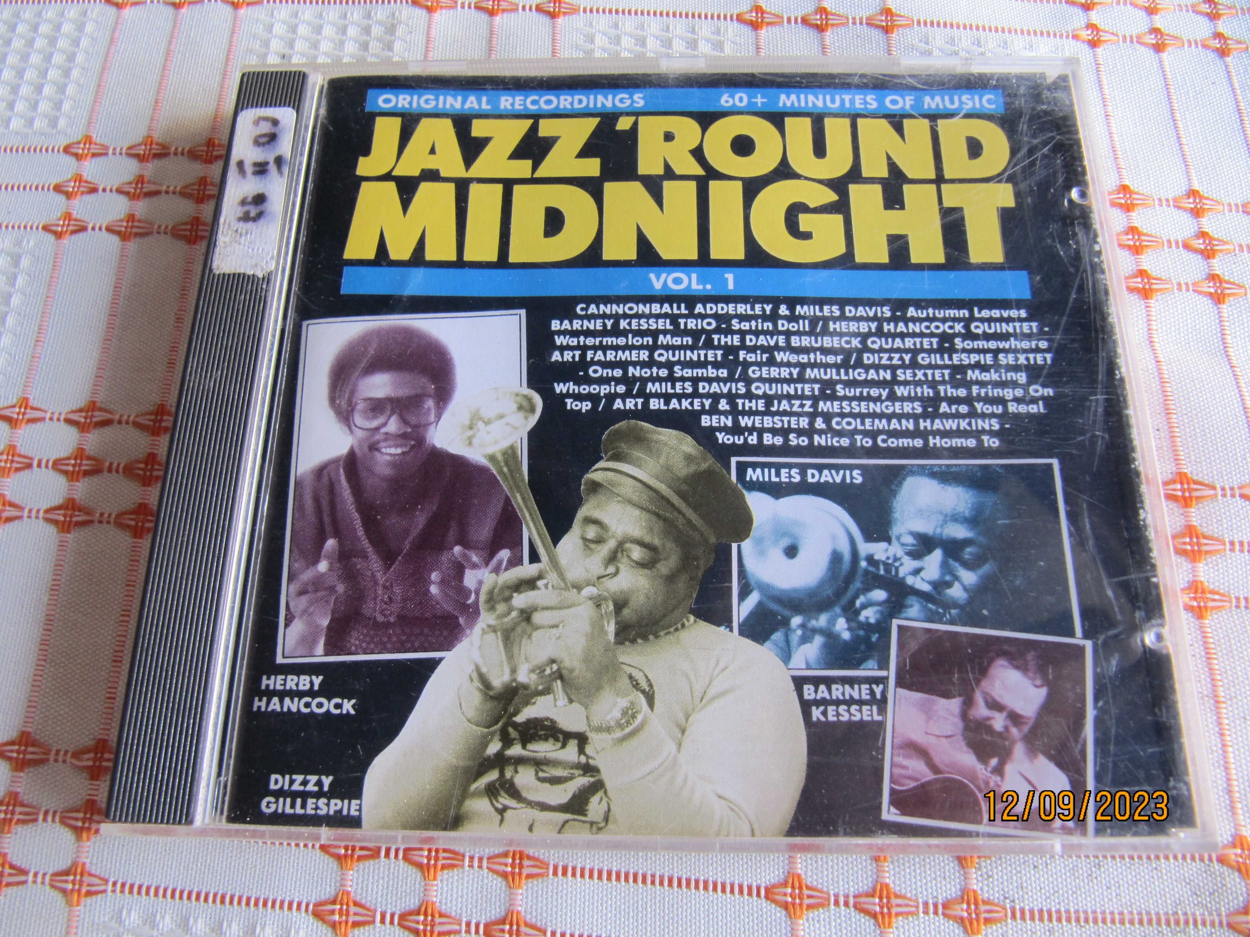 CD - Jazz 'Round Midnight Vol.1 - 1988