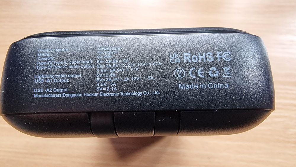 Power Bank 30800 mAh