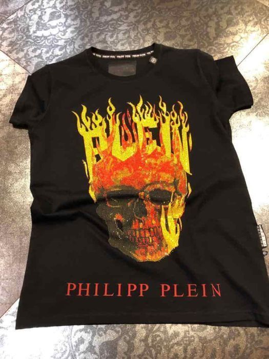 Футболка мужская Philipp Plein со стразами