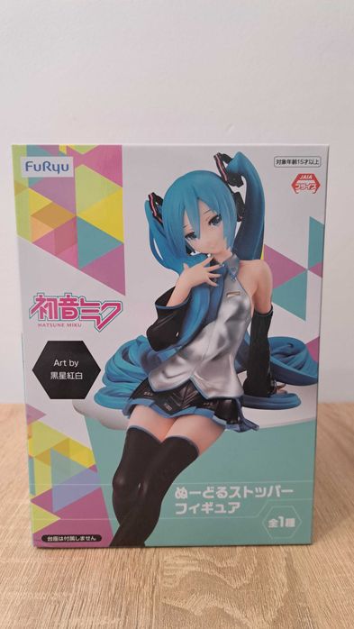 Nowa Oryginalna Figurka Hatsune Miku Noodle Stopper