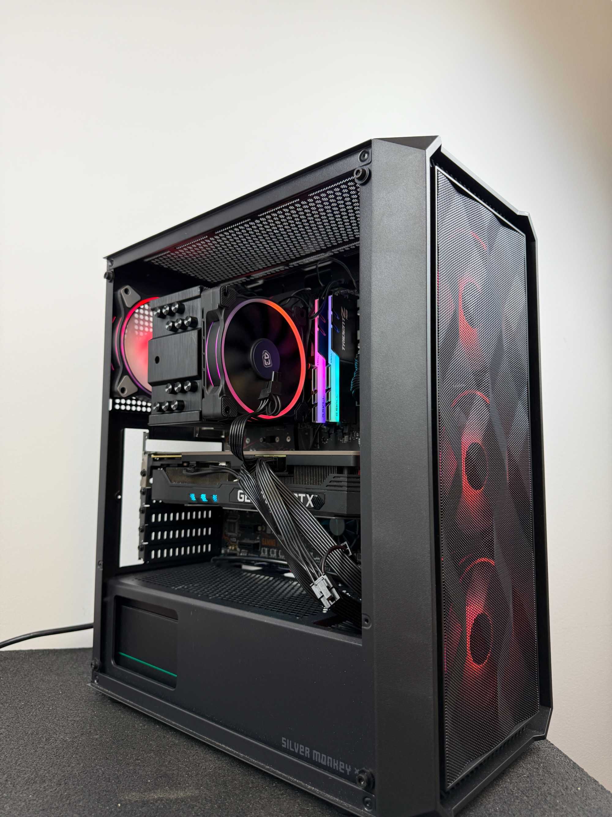 Super Komputer Gamingowy  RTX 3080 10GB | Ryzen 5 5600 | Ram 32 GB|
