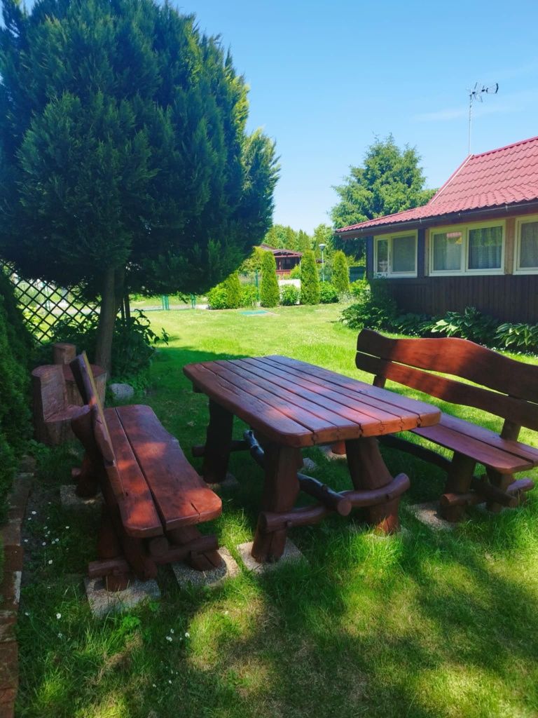 Domek  nad jeziorem ,,Zielona Odskocznia"(wifi)-6 osobowy )