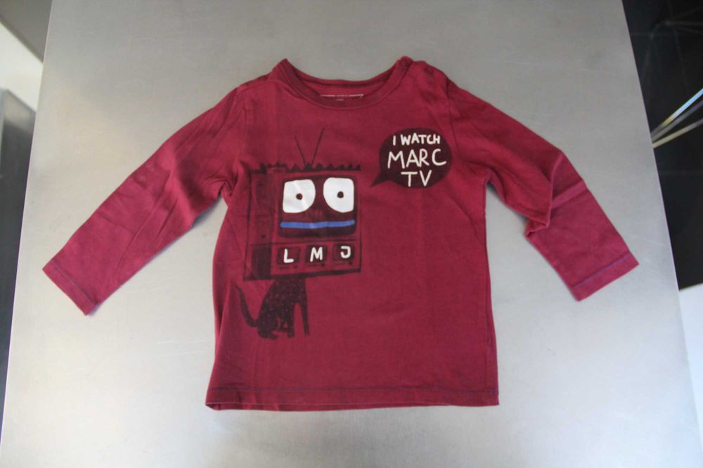 2 T-shirts com manga comprida da Little Marc Jacobs e Timberland