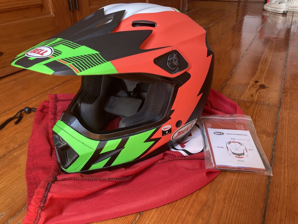 Capacete Bell MX-9 MIPS Strike MX Helmet